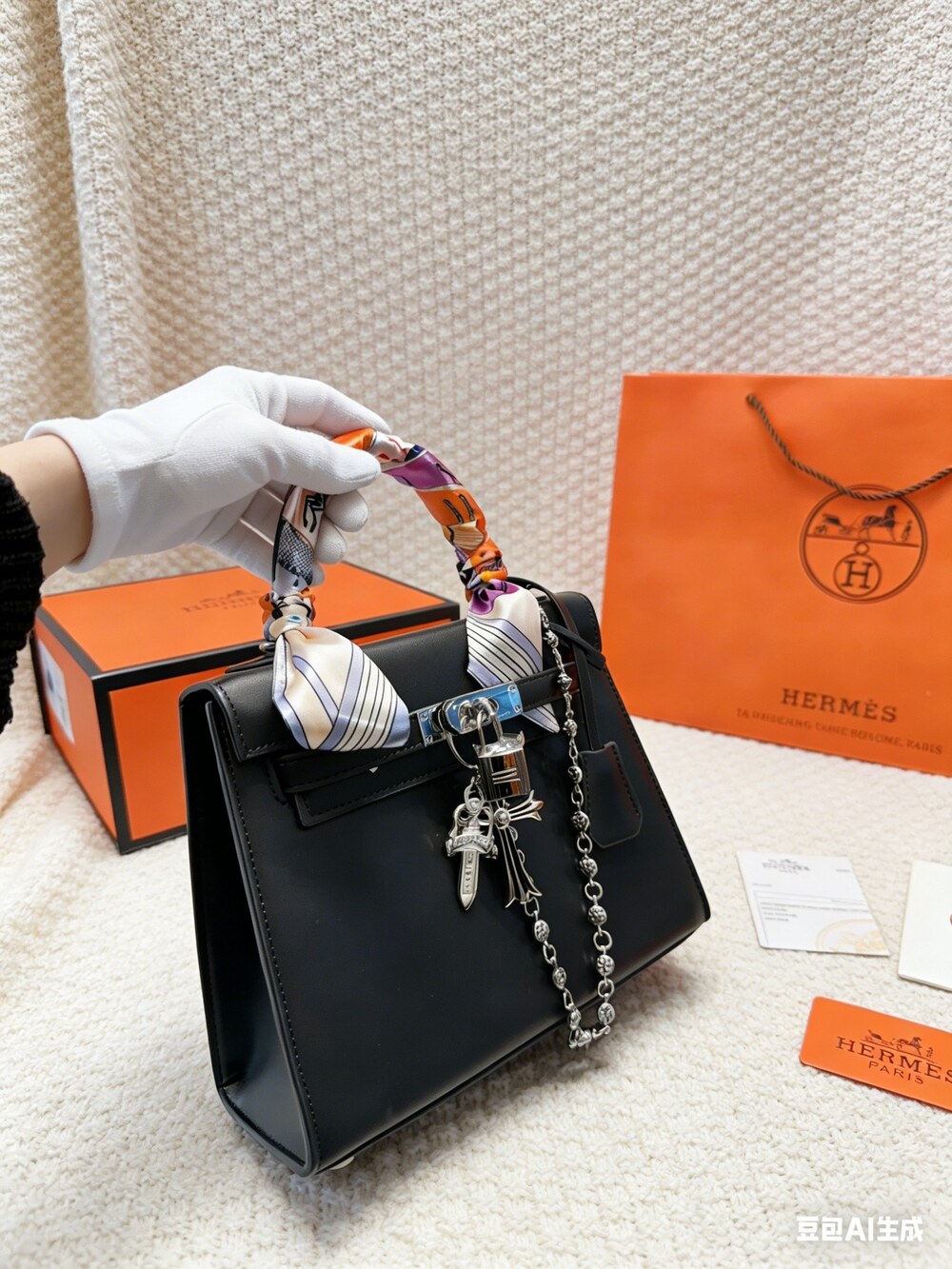 Hermès Mini Kelly II in Epsom Leather